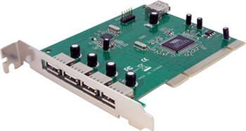 7 Port USB 2.0 PCI Schnittstellenkarte 