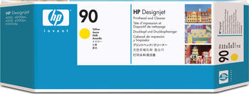 HP Druckkopf mit Tinte Nr 90 gelb, Original 