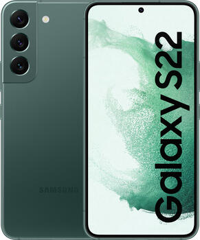 Samsung Galaxy S22 S901B/DS 128GB grün, 6.1 Zoll, 50.0MP, 8GB, 128GB, Android Smartphone