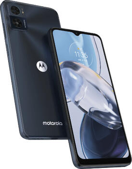 Motorola Moto E22 32GB Astro Black, 6.5 Zoll, 16.0MP, 3GB, 32GB, Android Smartphone