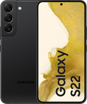 Samsung Galaxy S22 S901B/DS 256GB Phantom Black, 6.1 Zoll, 50.0MP, 8GB, 256GB, Android Smartphone