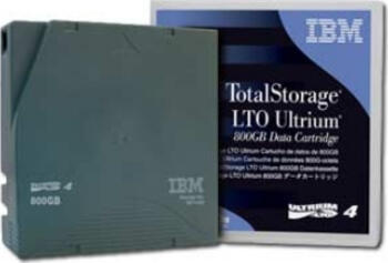 IBM LTO-Ultrium 4 Cartridge, 1.6TB/800GB 