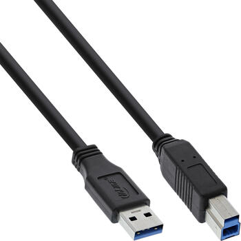 5m USB 3.0-Kabel TypA auf TypB InLine 