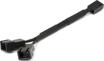 11cm Phanteks 4-Pin PWM Y-Kabel sleeved schwarz