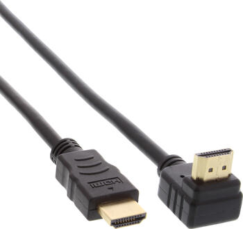 10m HDMI-Kabel Stecker/ Stecker InLine 1x Winkelstecker 