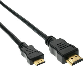2m HDMI/ Mini HDMI-Kabel Stecker/ Stecker InLine HighSpeed 