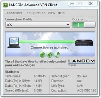 Lancom Advanced VPN Client Windows 10er Lizenz ESD Lizenz kommt per Mail