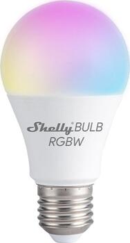 Shelly Duo Smart WiFi RGBW-LED 9W E27, ohne Cloud nutzbar App-Steuerung (WLAN), auch Amazon Alexa, Google Assistant