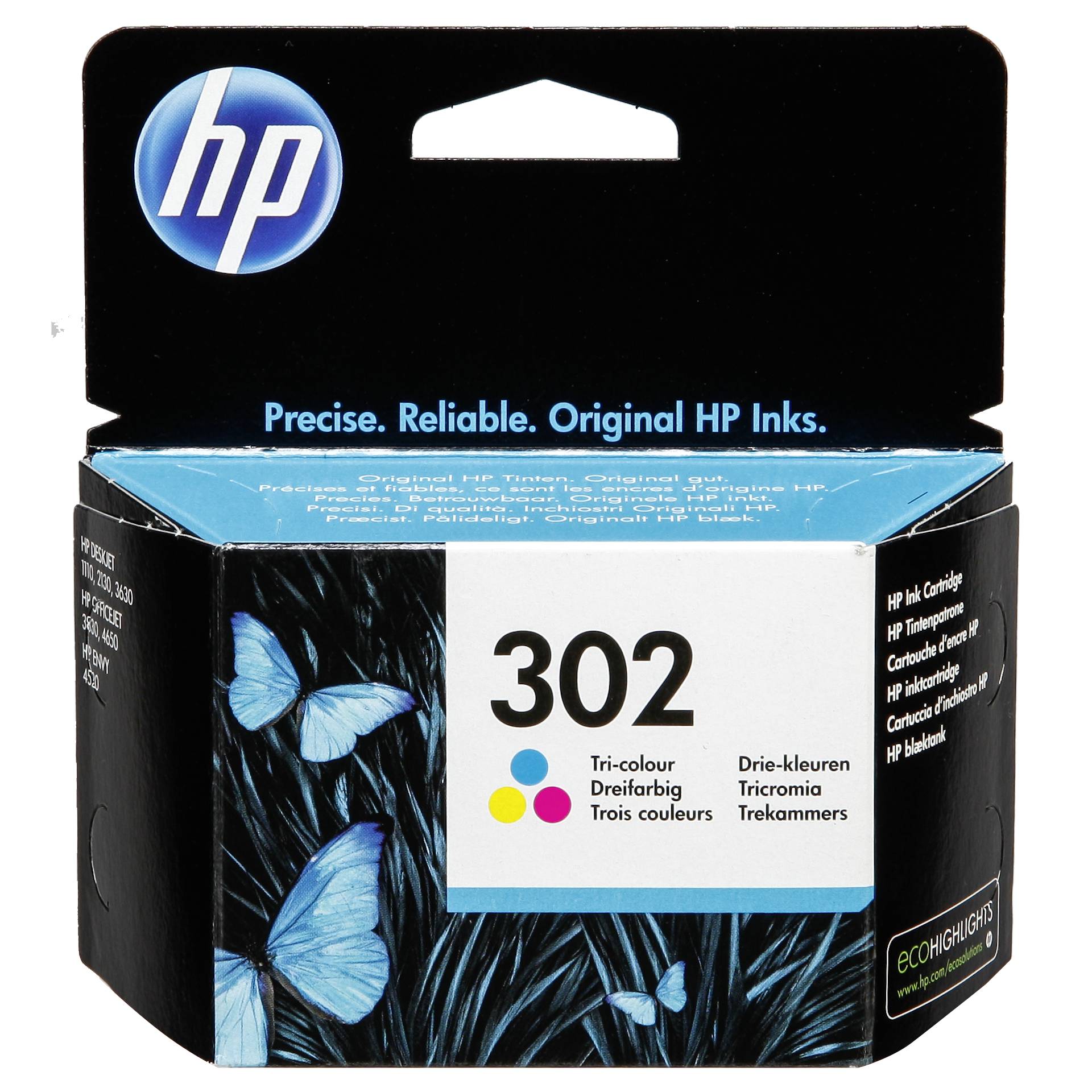 HP Druckkopf mit Tinte Nr 302 farbig 