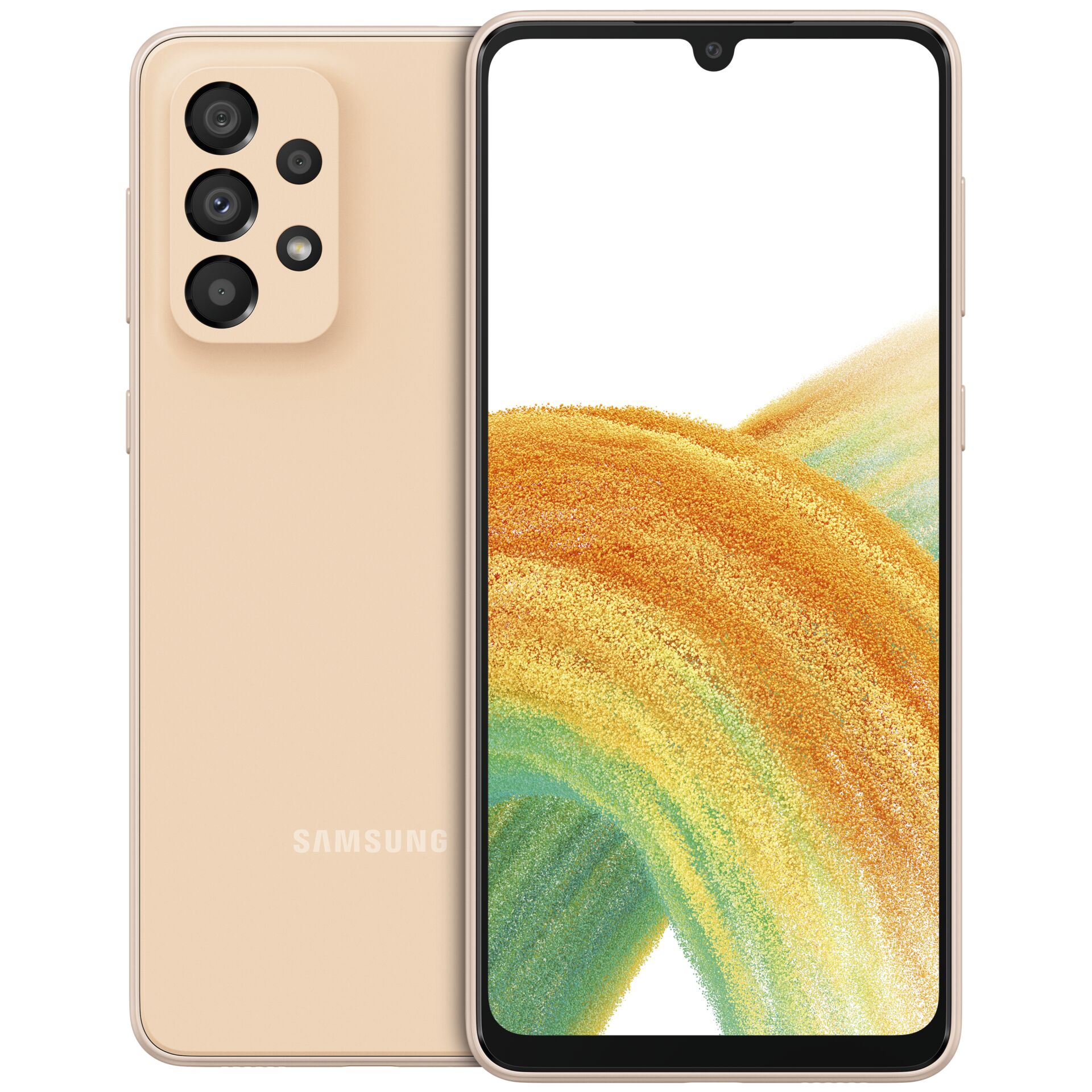 Samsung Galaxy A33 5G SM-A336B 16,3 cm (6.4) Hybride Dual-SIM Android 12 USB Typ-C 6 GB 128 GB 5000 mAh Orange