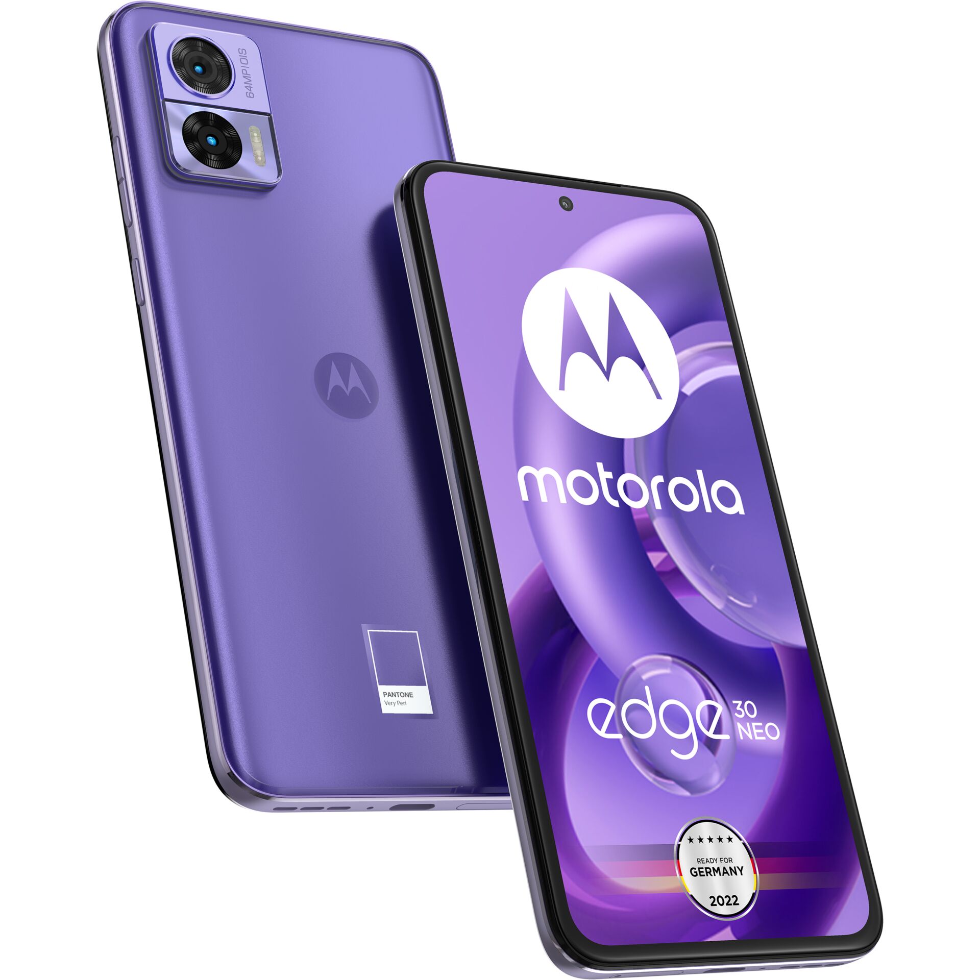 Motorola Edge 30 Neo 16 cm (6.3) Dual-SIM Android 12 5G USB Typ-C 8 GB 128 GB 4020 mAh Violett