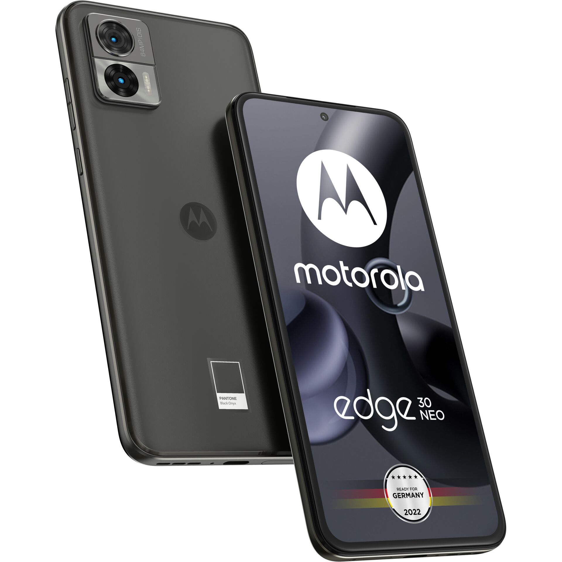 Motorola Edge 30 Neo 16 cm (6.3) Dual-SIM Android 12 5G USB Typ-C 8 GB 128 GB 4020 mAh Schwarz