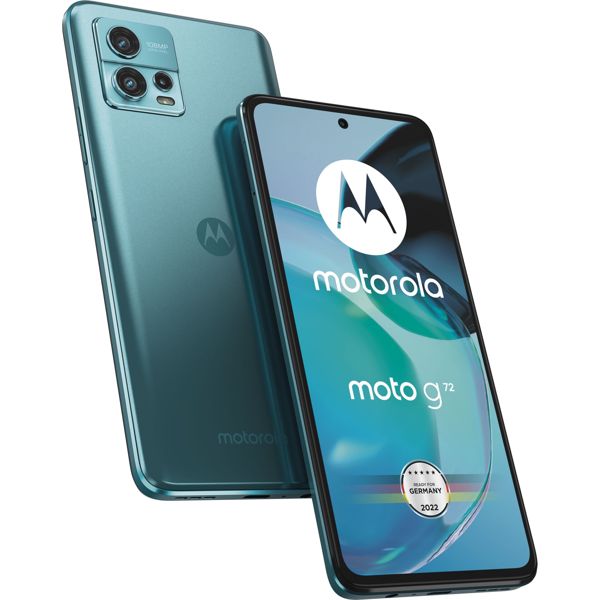 Motorola Moto G 72 16,6 cm (6.55) Dual-SIM Android 12 4G USB Typ-C 6 GB 128 GB 5000 mAh Blau