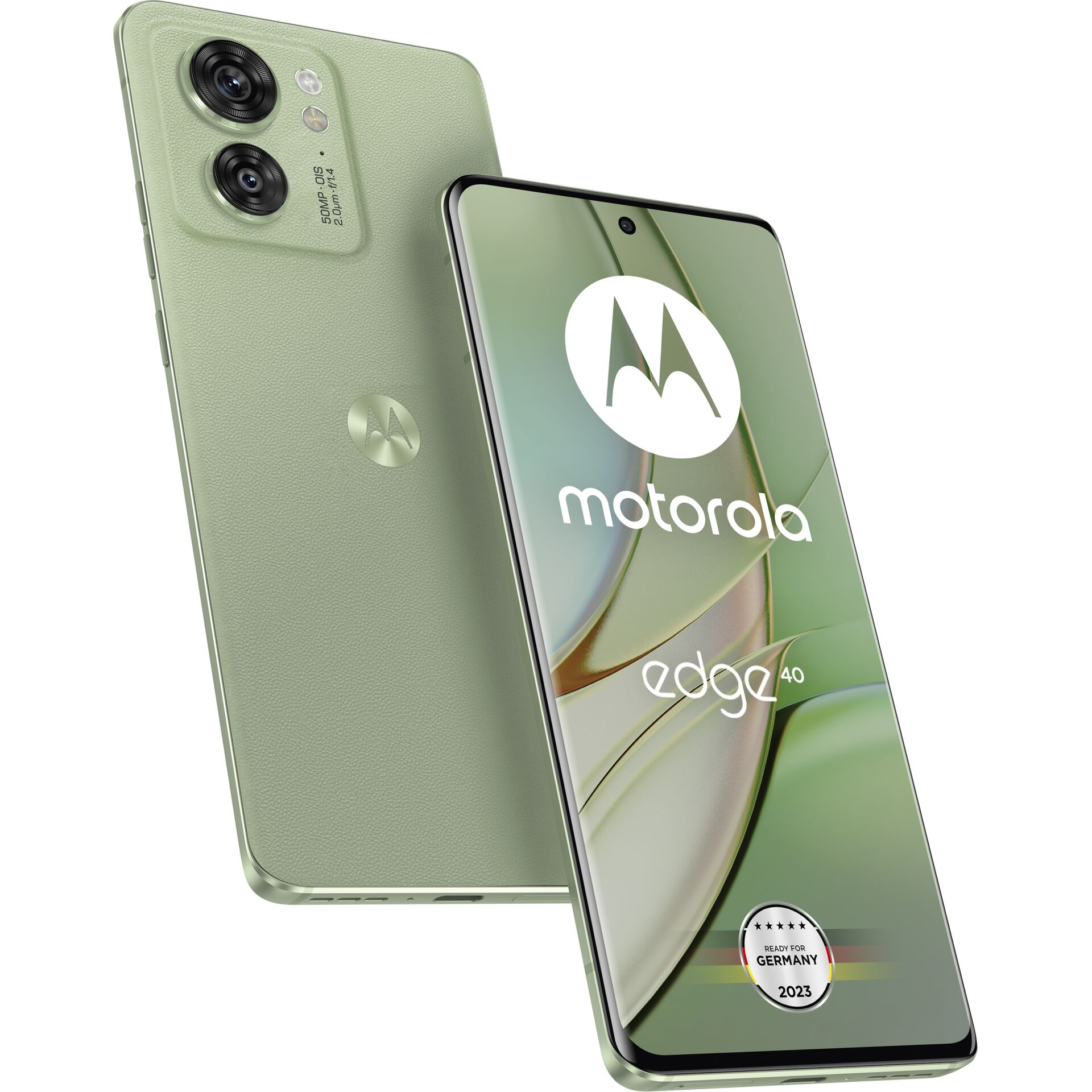 Motorola Edge 40 16,5 cm (6.5) Dual-SIM Android 13 5G USB Typ-C 8 GB 256 GB 4400 mAh Grün