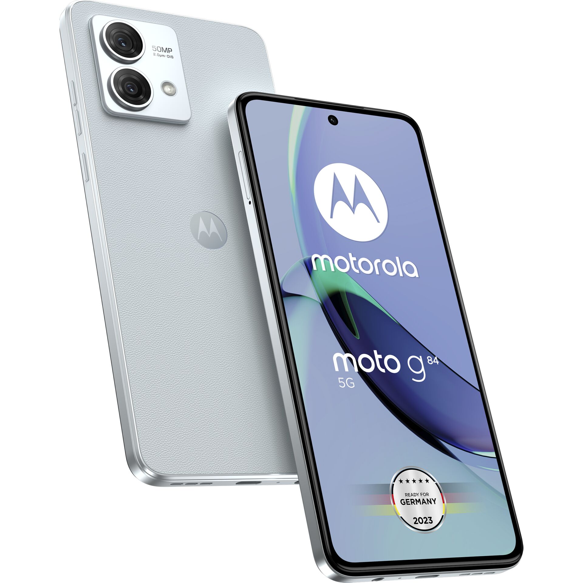 Motorola Moto G84 5G Marshmallow Blue, 6.6 Zoll, 50.0MP, 12GB, 256GB, Android Smartphone