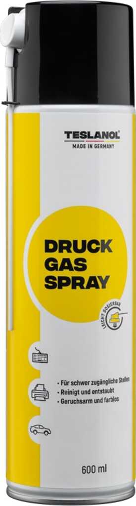 0m Teslanol Druckgasspray staubfrei für schwer zugängliche Stellen - 600 ml