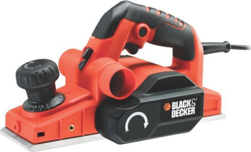 Black & Decker KW750K Elektrischer Handhobel Schwarz, Rot 16000 RPM 750 W
