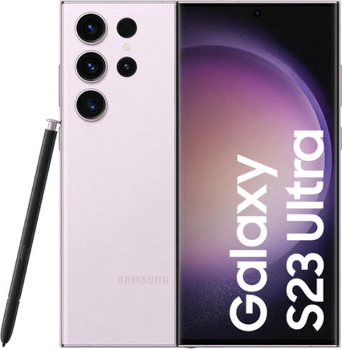 Samsung Galaxy S23 Ultra SM-S918B 17,3 cm (6.8) Dual-SIM Android 13 5G USB Typ-C 8 GB 256 GB 5000 mAh Lavendel