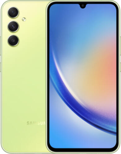 Samsung Galaxy A34 5G SM-A346B/DSN 16,8 cm (6.6) Hybride Dual-SIM Android 13 USB Typ-C 6 GB 128 GB 5000 mAh Limette