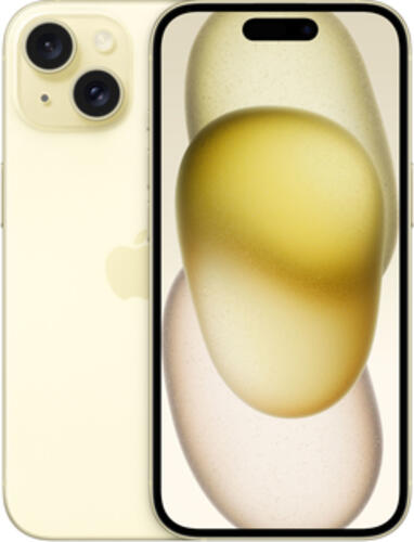 Apple iPhone 15 15,5 cm (6.1) Dual-SIM iOS 17 5G USB Typ-C 256 GB Gelb