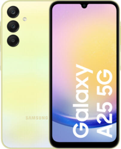 Samsung Galaxy A25 5G SM-A256B 16,5 cm (6.5) Dual-SIM Android 14 USB Typ-C 128 GB 5000 mAh Gelb