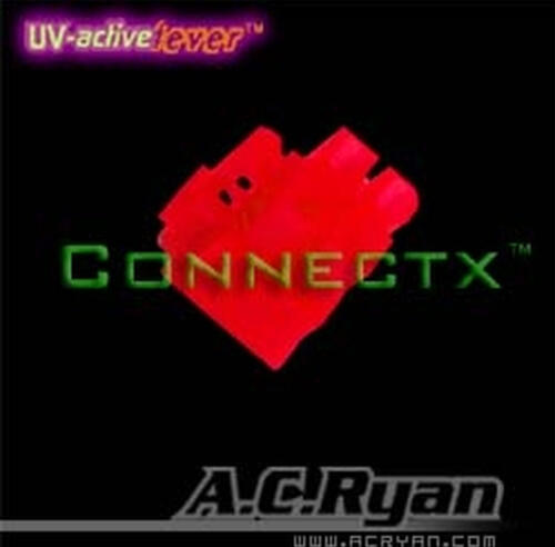 AC Ryan Connectx ATX4pin (P4-12V) Female - UVRed 100x Rot