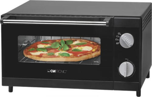Clatronic MPO 3520 Pizzamacher/Ofen 1 Pizza/Pizzen 1000 W Schwarz