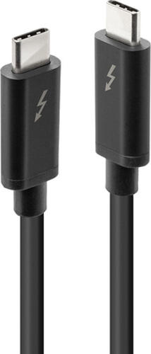 Lindy 41556 Thunderbolt-Kabel 1 m 20 Gbit/s Schwarz
