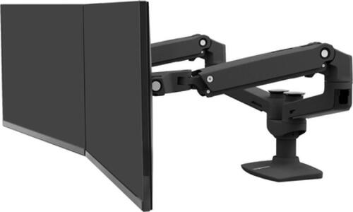 Ergotron LX Series 45-245-224 Flachbildschirm-Tischhalterung 68,6 cm (27) Schwarz Tisch/Bank