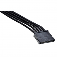 0,6m be quiet! Sleeved Power Cable