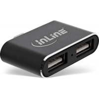 InLine Mini USB 2.0 Hub, USB C