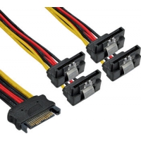 0,3m SATA Strom-Y-Kabel, SATA zu