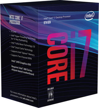 Intel Core i7-8700T, 6x 2.40GHz, tray, Sockel 1151 v2, Coffee Lake-S CPU
