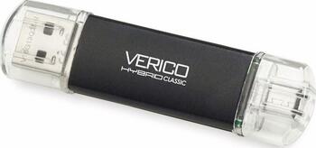 16 GB Verico Hybrid Type C, USB 3.0 Stick lesen: 75MB/s, schreiben: 20MB/s