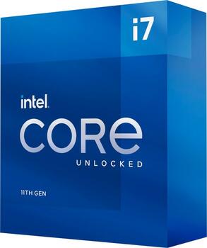 Intel Core i7-11700K, 8C/16T, 3.60-4.70GHz, boxed ohne Kühler, Sockel 1200 (LGA), Rocket Lake-S