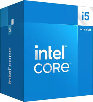 Intel Core i5-14400, 6C+4c/16T, 2.50-4.70GHz, boxed, Sockel Intel 1700 (LGA1700), Socket V, Raptor Lake-S CPU