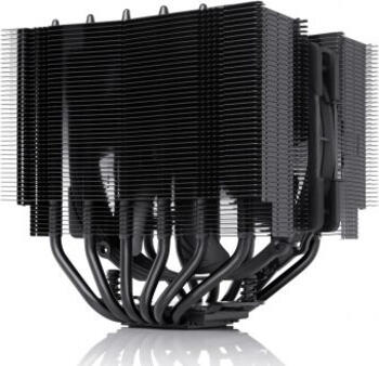 Noctua NH-D15S chromax.black CPU-Lüfter, 1x 150x140x25mm, 300-1500rpm, 140.2m³/h, 2.08mmH2O, 24.6dB(A)