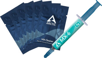 ARCTIC MX-6 ULTIMATE Performance Wärmeleitpaste + 4x MX Cleaner