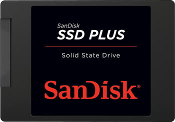 1.0 TB SSD SanDisk SSD Plus, SATA 6Gb/s, lesen: 535MB/s, schreiben: 450MB/s