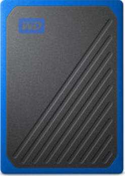 1.0 TB SSD Western Digital WD My Passport Go blau extern USB-A 3.0