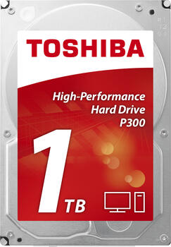 1.0 TB HDD Toshiba P300 High-Performance SATA 6Gb/s-Festplat 