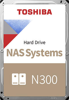 4.0 TB HDD Toshiba N300 NAS Systems-Festplatte, geeignet für Dauerbetrieb