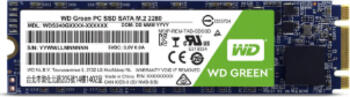 480 GB SSD Western Digital WD Green SATA SSD, M.2/B-M-Key lesen: 545MB/s