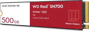 500 GB SSD Western Digital Red SN700 NVMe NAS lesen&colon; 3430MB&sol;s&comma; schreiben&colon; 2600MB&sol;s&comma; TBW&colon; 1PB