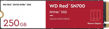250 GB SSD Western Digital Red SN700 NVMe NAS SSD 1DWPD, lesen: 3100MB/s, schreiben: 1600MB/s SLC-Cached, TBW: 500TB