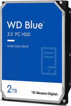 2.0 TB HDD Western Digital WD Blue, SATA 6Gb/s 