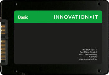 240 GB SSD InnovationIT Black SATA 6Gb/s 6,4cm/ 2.5 Zoll lesen: 500MB/s, schreiben: 450MB/s