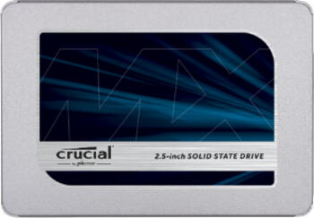 250 GB SSD Crucial MX500 SATA 6GB/s 6,4cm/ 2.5 Zoll lesen: 560MB/s, schreiben: 510MB/s, TBW: 100TB