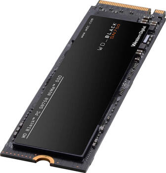 1.0 TB SSD WD SN750, PCIe 3.0 x4 M.2 lesen: 3470MB/s, schreiben: 3000MB/s, TBW: 600TB