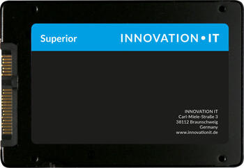 512 GB SSD Innovation IT Superior, SATA 6Gb/s, lesen: 550MB/s, schreiben: 500MB/s